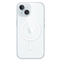 Zadní kryt Apple Clear MT203ZM/A vč. MagSafe pro Apple iPhone 15, transparentní