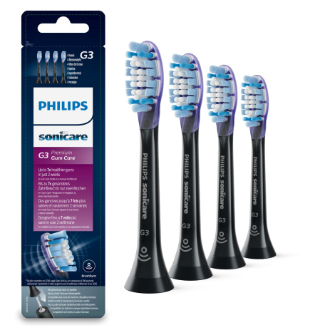 PHILIPS SONICARE G3 Premium Gum Care Standardní velikost kartáčku  HX9054/33 4 ks