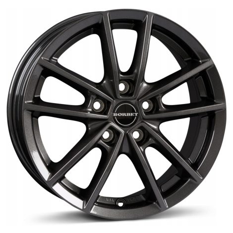 Nové Ráfky Borbet W 17X7.0 5x114.3 ET45 72,5 Mag