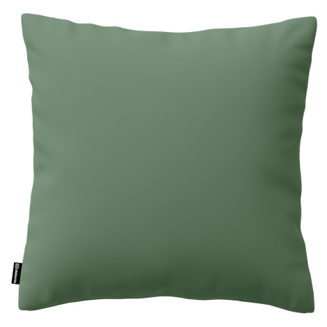 Dekoria Kinga - potah na polštář jednoduchý, zelená, 60 x 60 cm, Crema, 144-71