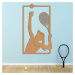 Dřevěný obraz sportu - Tenistka