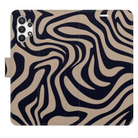 iSaprio Flip pouzdro Zebra Black 02 pro Samsung Galaxy A32