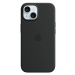 Apple iPhone 15 Silikonový kryt s MagSafe černý