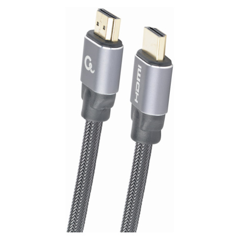 Kabel CABLEXPERT CCBP-HDMI-5M HDMI 2.0, 5m, opletený, černý, blister