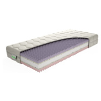 TEXPOL Pohodlná matrace GINA -  oboustranně profilovaná sendvičová matrace 180 x 210 cm