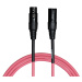 Cascha Standard Line Mic Cable Pink 9m