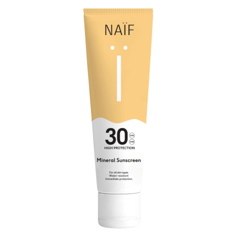 NAIF Ochranný krém na opalování pro děti a miminka SPF30 100 ml