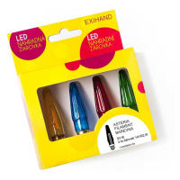 Exihand LED Blistr 4 barevné žárovky ASTERIA FILAMENT 14V/0,1W