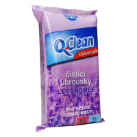 Q Clean univerzální ubrousky 50ks - Levandule