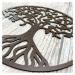 Dřevěný strom života na stěnu - Binah