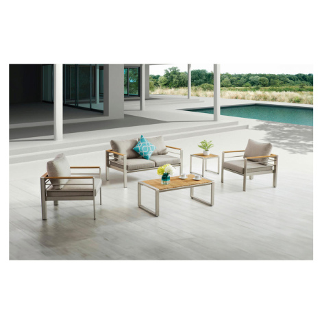 Gardenson TERASOVÁ SEDACÍ SOUPRAVA 4dílné, kov, plast