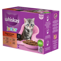 Whiskas kapsičky Klasický výběr ve šťávě pro koťata 12x85g