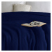 4Home Bavlněný přehoz na postel Claire navy, 220 x 240 cm