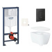 Závěsný wc set do lehkých stěn / předstěnová montáž Grohe Essence SIKOGRSESEKF0