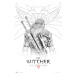 Plakát The Witcher - Geralt Sketch (86)