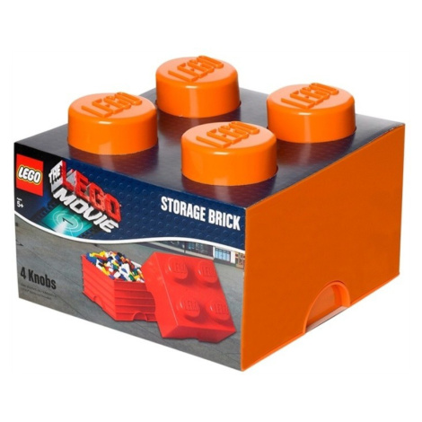 Lego® úložný box 250x252x181 oranžový