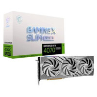 MSI GeForce RTX 4070 SUPER 12G GAMING X SLIM WHITE