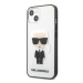 Karl Lagerfeld KLHCP13SHIKCK hard silikonové pouzdro iPhone 13 Mini 5.4" transparent Ikonik Karl