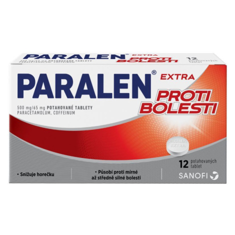 Paralen Extra proti bolesti 12 tablet