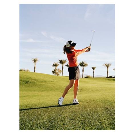 Umělecká fotografie Golfer swinging golf club, Joshua Dalsimer, (30 x 40 cm)