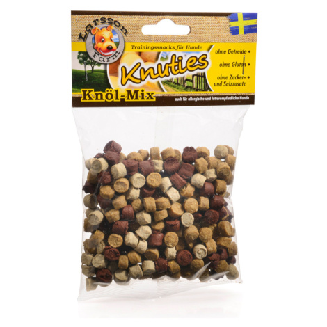 Larsson Farm Knuties - Výhodné balení: 6 x 1, Směs kousků (4 druhy, 150 g)