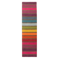 Flair Rugs koberce Ručně tkaný běhoun Illusion Candy Multi - 60x230 cm