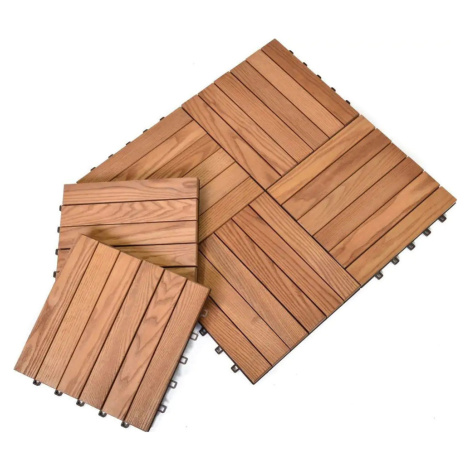 Rojaplast THERMOWOOD podlahové dlaždice 6 ks