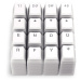 Endorfy KC104, 104 kláves, PBT, bílé - EY0E003