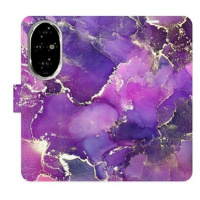 iSaprio Flip pouzdro Purple Marble pro Honor 200 Pro