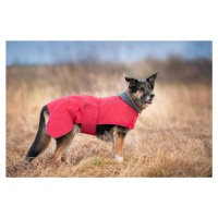 Vsepropejska Servác zateplená bunda pro psa Barva: Červená, Délka zad (cm): 59, Obvod hrudníku: 