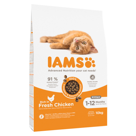 IAMS Advanced Nutrition Kitten Fresh Chicken - 10 kg