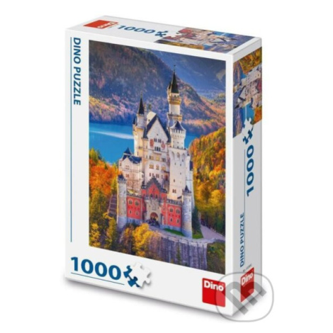 Zámek Neuswanstein - puzzle z kategorie Města a stavby Dino