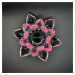 Křišťálové sklo - Lotosový květ Exclusive, Růžová