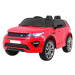 Mamido Dětské elektrické autíčko Land Rover Discovery červené