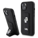 Kryt Karl Lagerfeld KLHCP15MGSAKCPK iPhone 15 Plus 6.7" black hardcase Gripstand Saffiano Karl&C