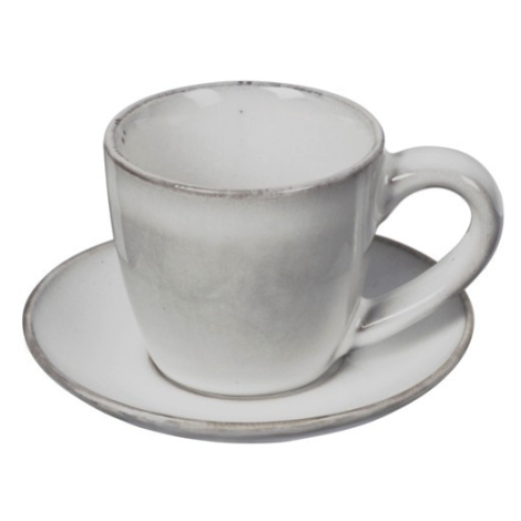 Kameninový šálek na espresso s podšálkem 50 ml Broste NORDIC SAND - pískový Broste Copenhagen