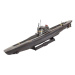 ModelSet ponorka 65154 - German Submarine Type VII C / 41 (1: 350)