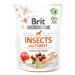 Brit Care Dog Insects with Turkey Apples funkční pamlsky 200g