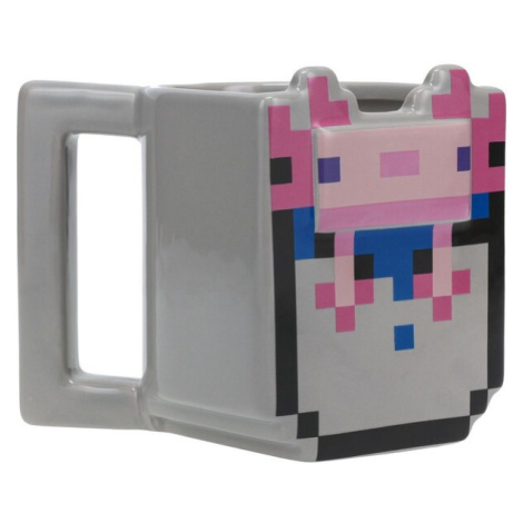 Hrnek 3D Minecraft - Axolotl 400 ml PALADONE