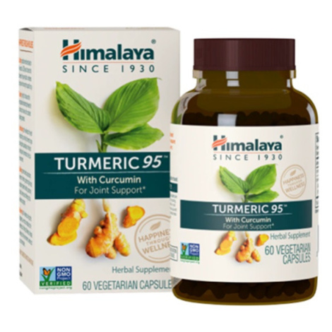 Himalaya Herbals Organic Tumeric 95 BIO 60 kapslí