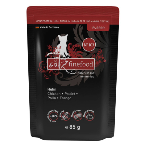 catz finefood Purrrr N° 103 – kuřecí maso 8 × 85 g