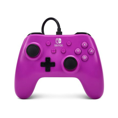 PowerA Wired Controller – Grape Purple - Nintendo Switch