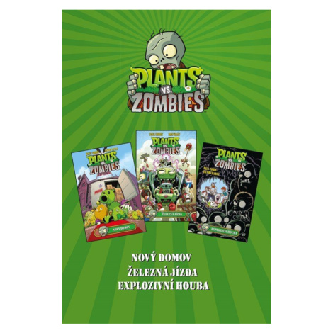Plants vs. Zombies BOX zelený - Ron Chan Computer Press