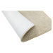 Vopi koberce Kusový koberec Capri Lux cream čtverec - 300x300 cm