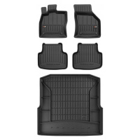 Set 3D gumové rohože Škoda Octavia 3 Kombi 2012-2019 bw