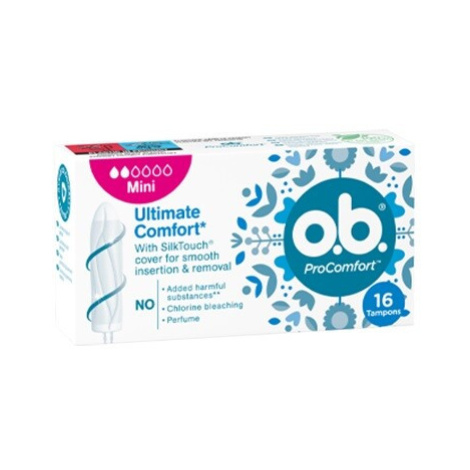 o.b. tampony ProComfort Mini 16ks Johnson & Johnson