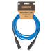 Cascha Standard Line Mic Cable Blue 3m