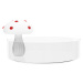 Ichendorf Milano designové mísy Alice Saucer White Mushroom with Red Dots