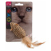 Hračka Magic Cat myška mořská tráva s peříčky 18cm