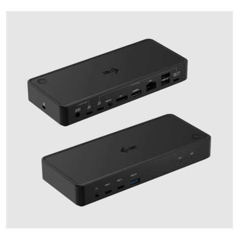 i-tec USB-C/Thunderbolt KVM dokovací stanice Dual Display + Power Delivery 65/100W